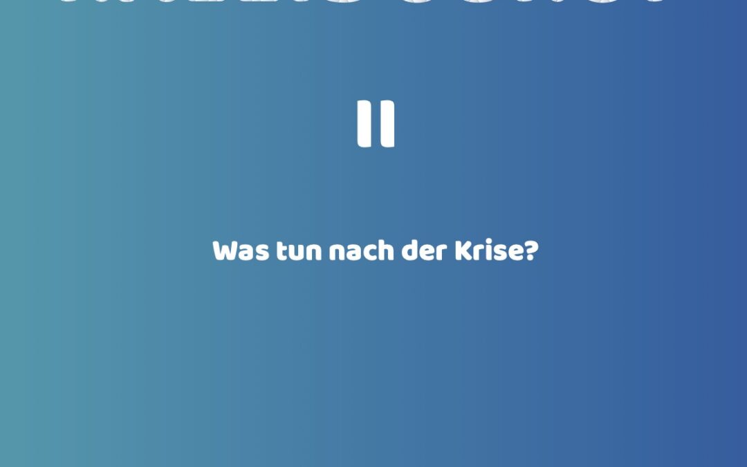 Das COVID – Kaleidoskop II „Was tun nach der Krise?“ ist da!