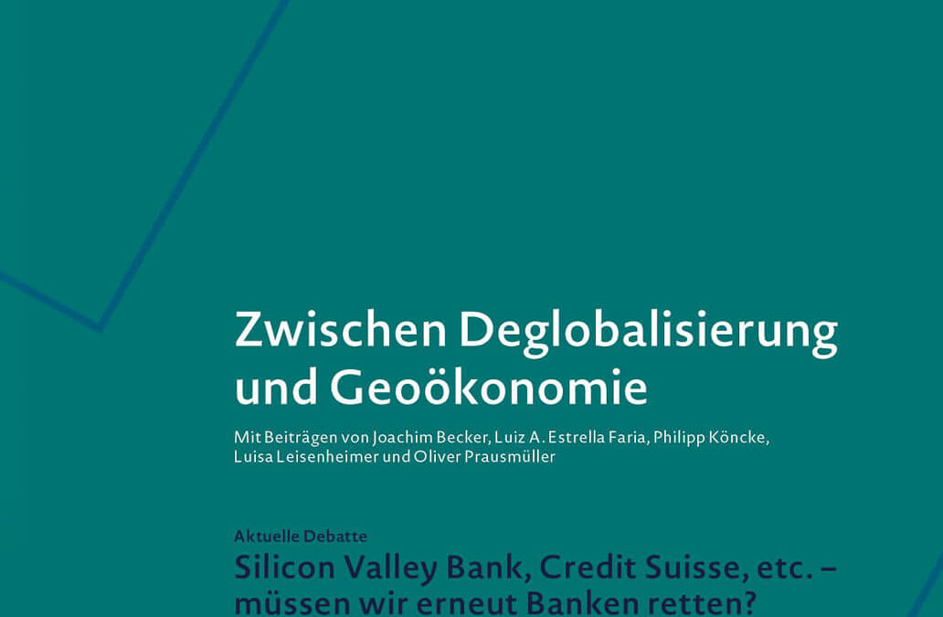 Neue Kurswechsel-Ausgabe 3/23: Zwischen Deglobalisierung und Geoökonomie