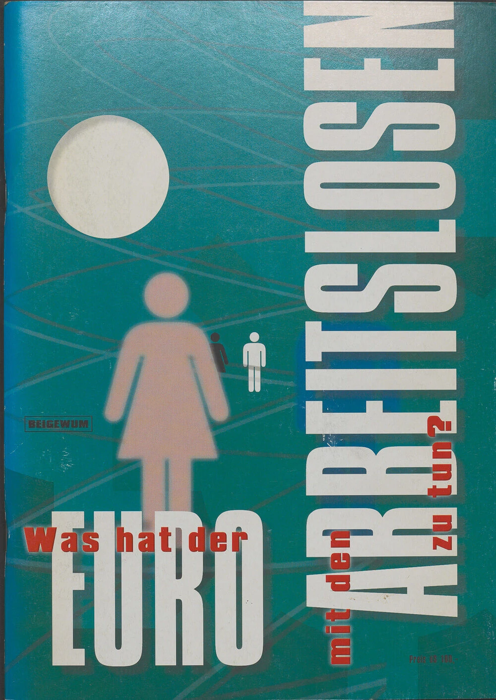 1996_Was hat der Euro mit den Arbeitslosen zu tun_Cover