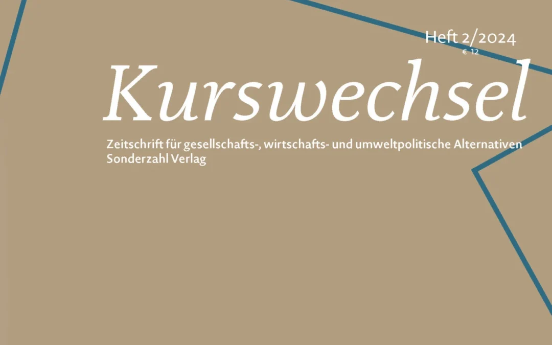 Der Kurswechsel 2/2024 ist da: Disruptive Technologien? Digitalisierung und Künstliche Intelligenz in der Arbeitswelt
